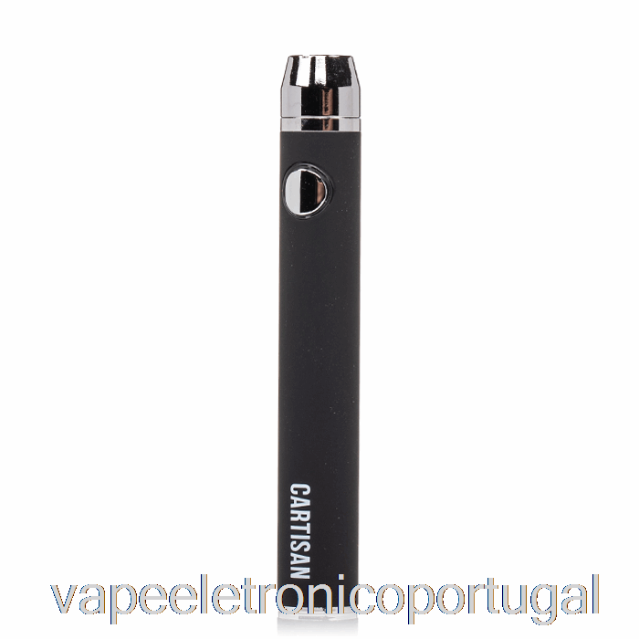 Vape Eletrônico Cartisan Botão Vv 650 510 Bateria Preta